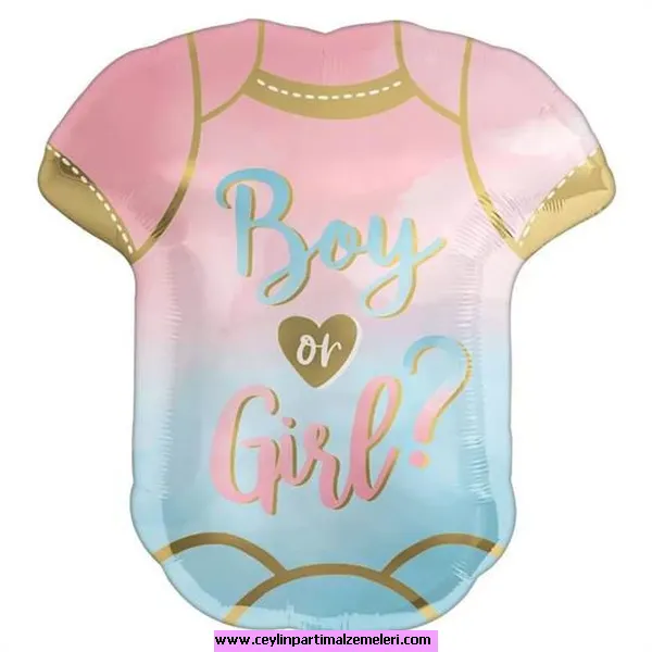 Boy or Grıl Folyo Balon